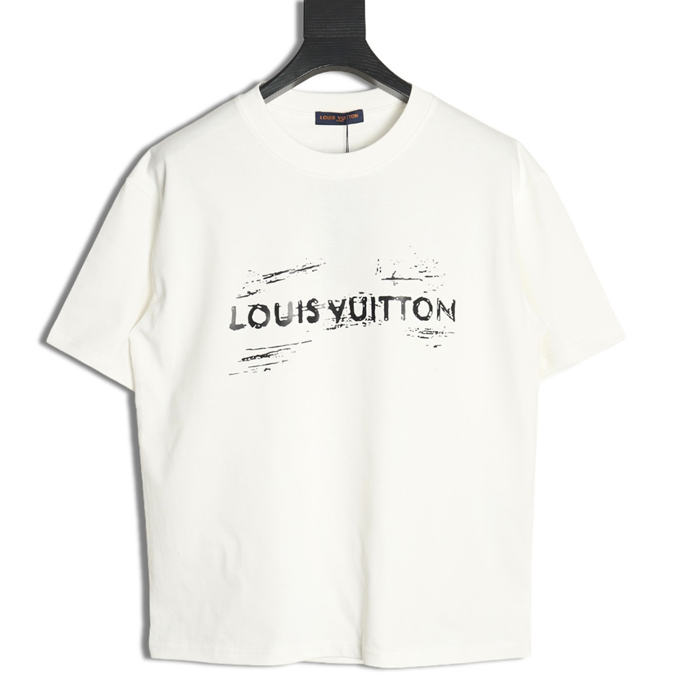 Louis Vuitton sketch lettering short-sleeved T-shirt
