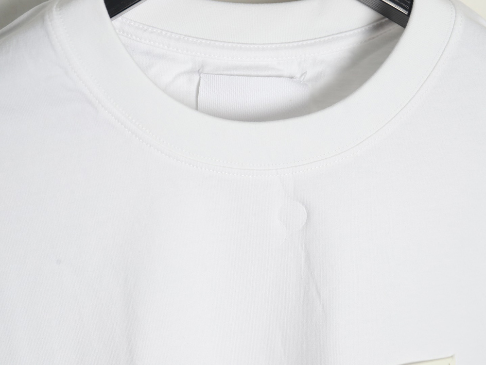 Maison Margiela Leather Label Zhangzi Short Sleeve T-Shirt
