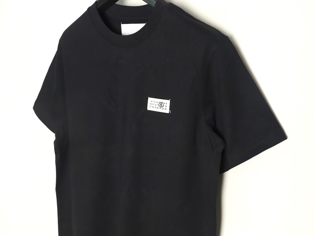 Maison Margiela Leather Label Zhangzi Short Sleeve T-Shirt TSK1