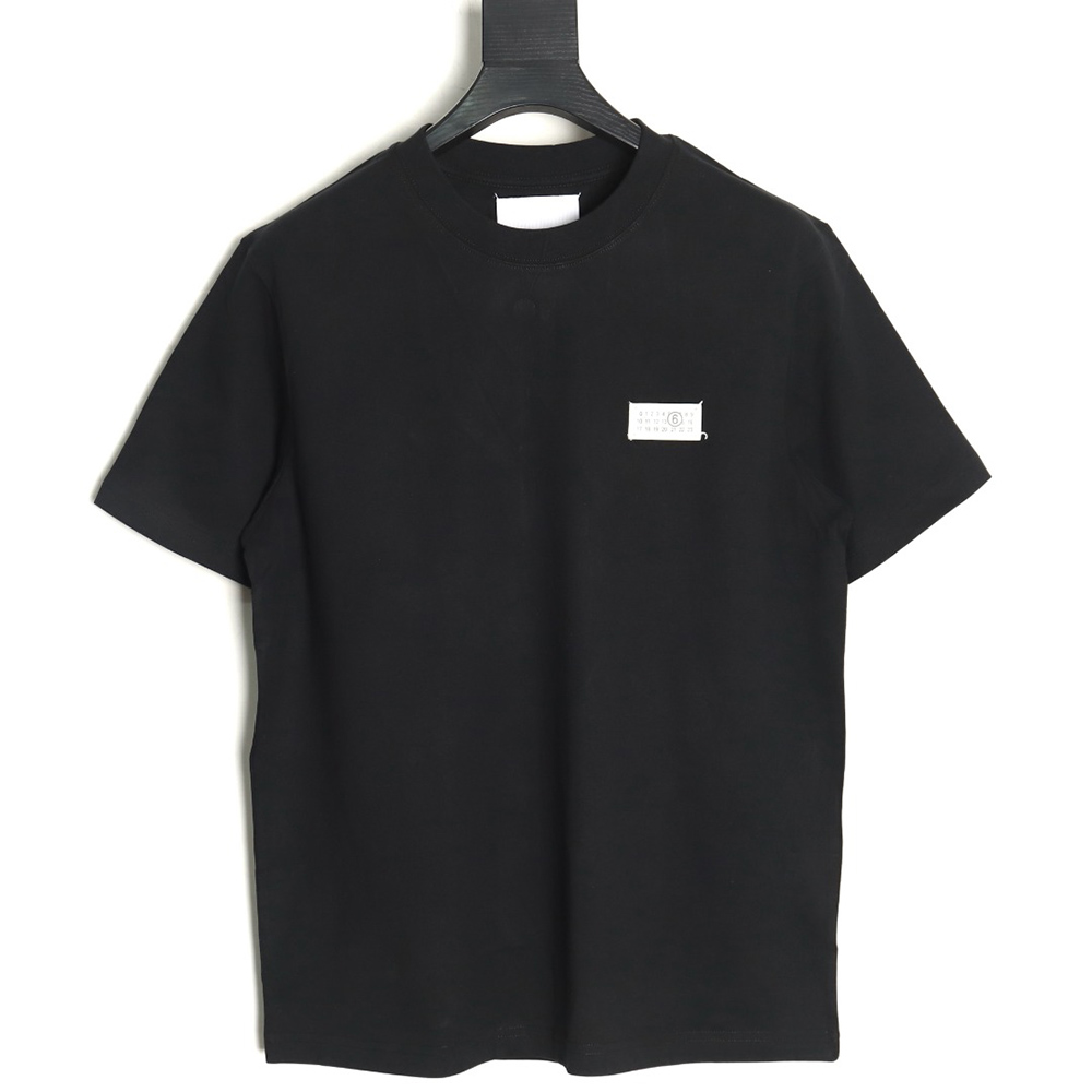 Maison Margiela Leather Label Zhangzi Short Sleeve T-Shirt TSK1