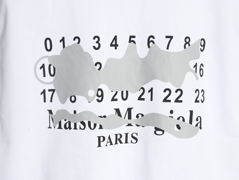 Maison Margiela graffiti short-sleeved T-shirt