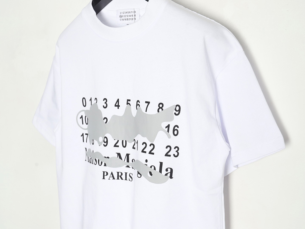 Maison Margiela graffiti short-sleeved T-shirt