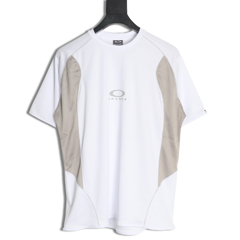 Palace & Oakley joint reflective mesh short-sleeve