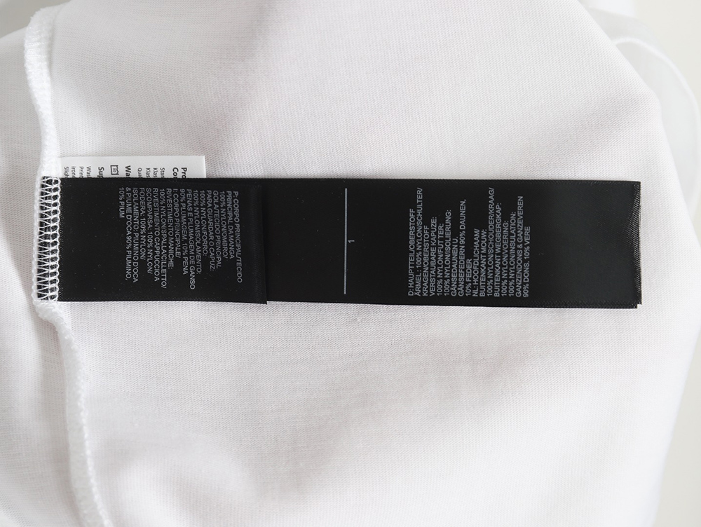 The North Face joint model square small logo printed short sleeves
