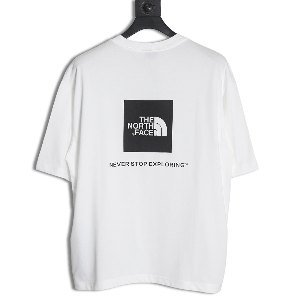 The North Face joint model square small logo printed short sleeves