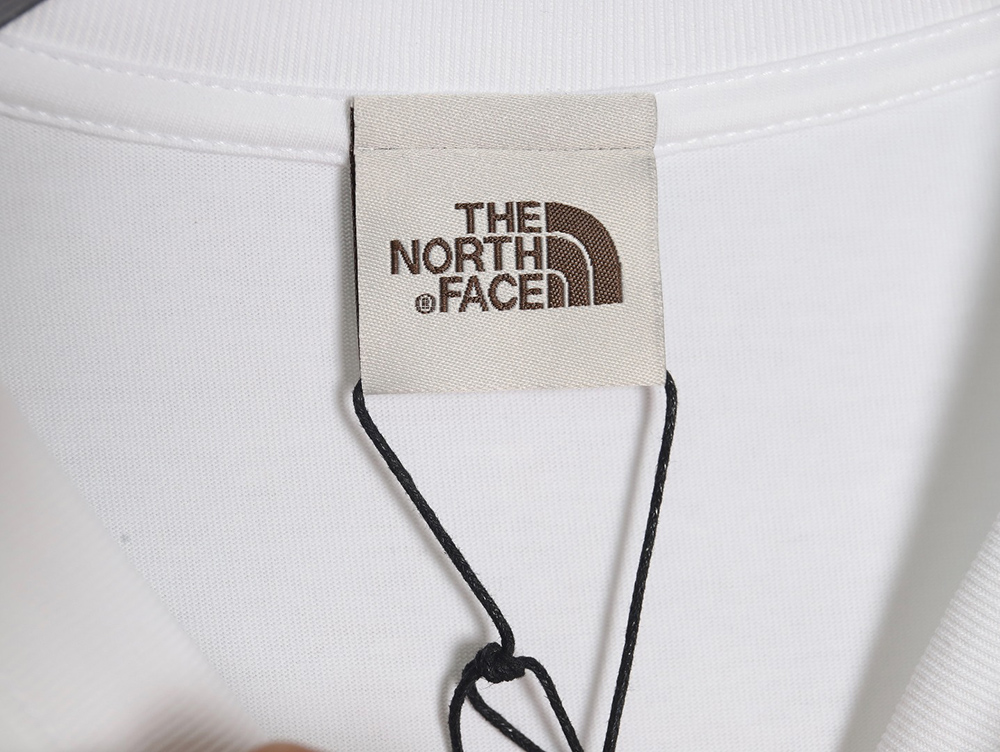 The North Face joint model square small logo printed short sleeves