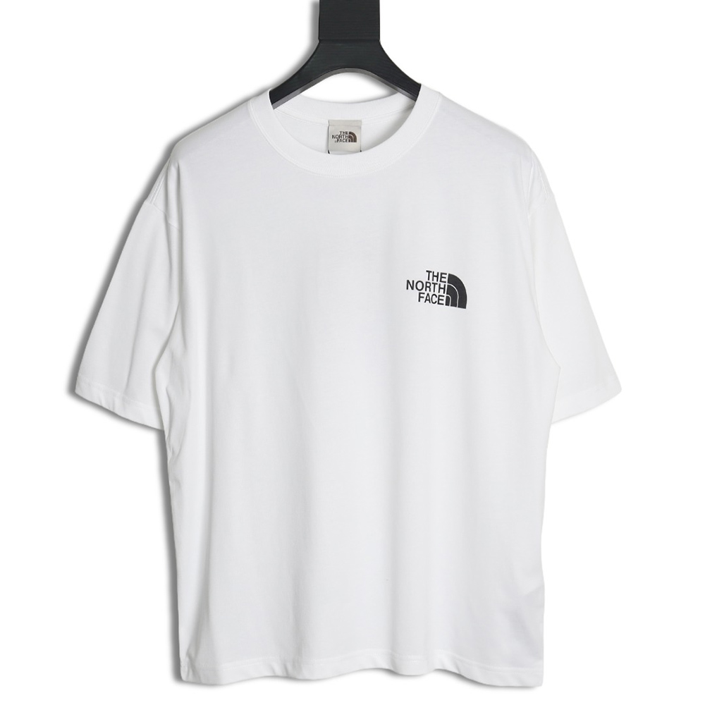 The North Face joint model square small logo printed short sleeves