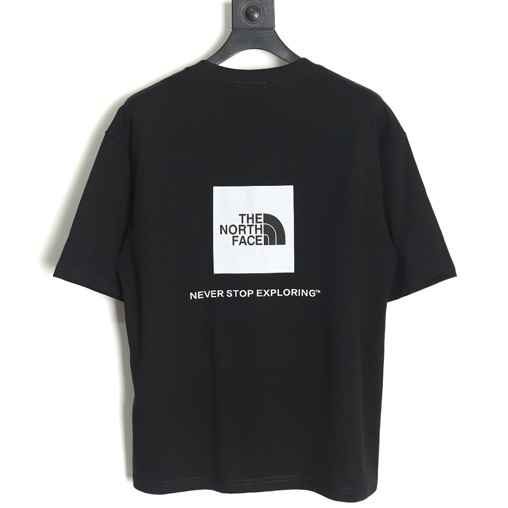 The North Face joint model square small logo printed short sleeves TSK1