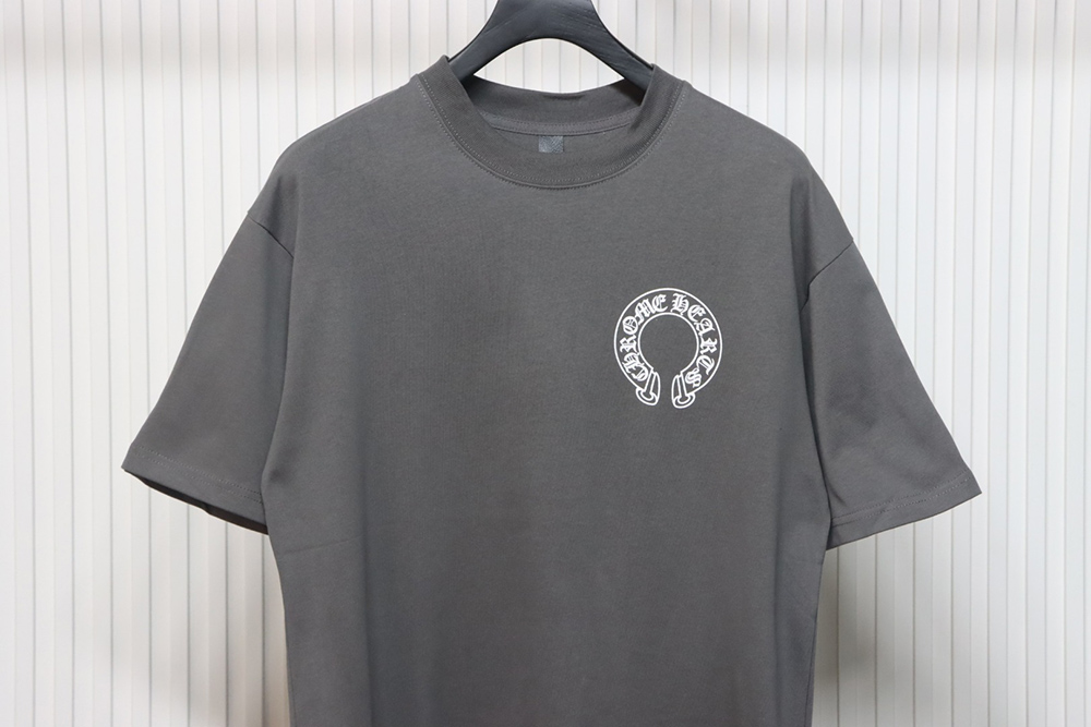 Chrome Hearts Horseshoe Sanskrit Letter Print Short Sleeve