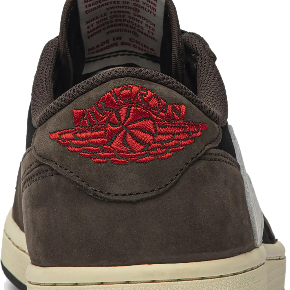 Little Kids'Travis Scott x Air Jordan 1 Low 'Mocha'