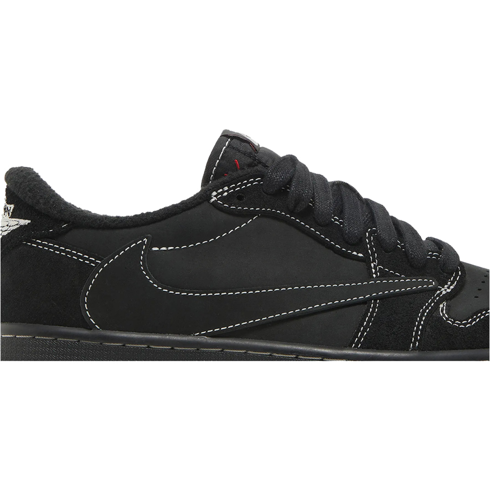 Little Kids' Travis Scott x Air Jordan 1 Retro Low 'Black Phantom'