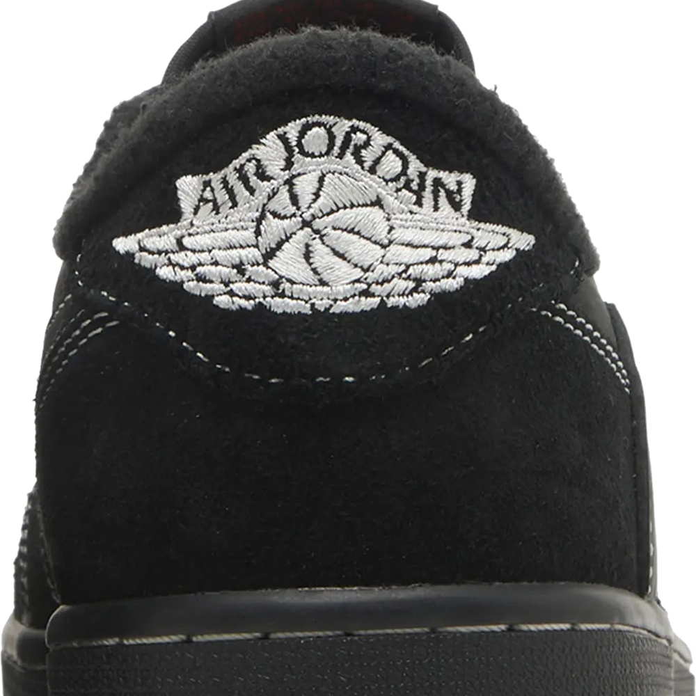 Little Kids' Travis Scott x Air Jordan 1 Retro Low 'Black Phantom'