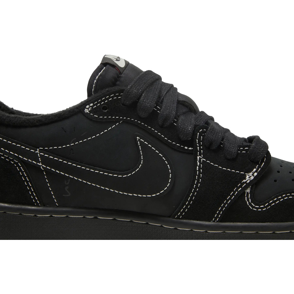 Little Kids' Travis Scott x Air Jordan 1 Retro Low 'Black Phantom'