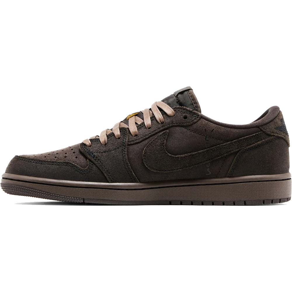 Little Kids' Travis Scott x Air Jordan 1 Retro Low 'Velvet Brown'