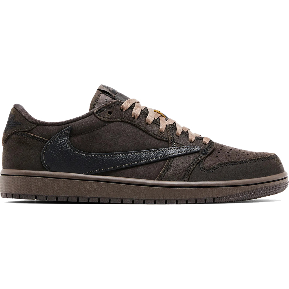 Little Kids' Travis Scott x Air Jordan 1 Retro Low 'Velvet Brown'
