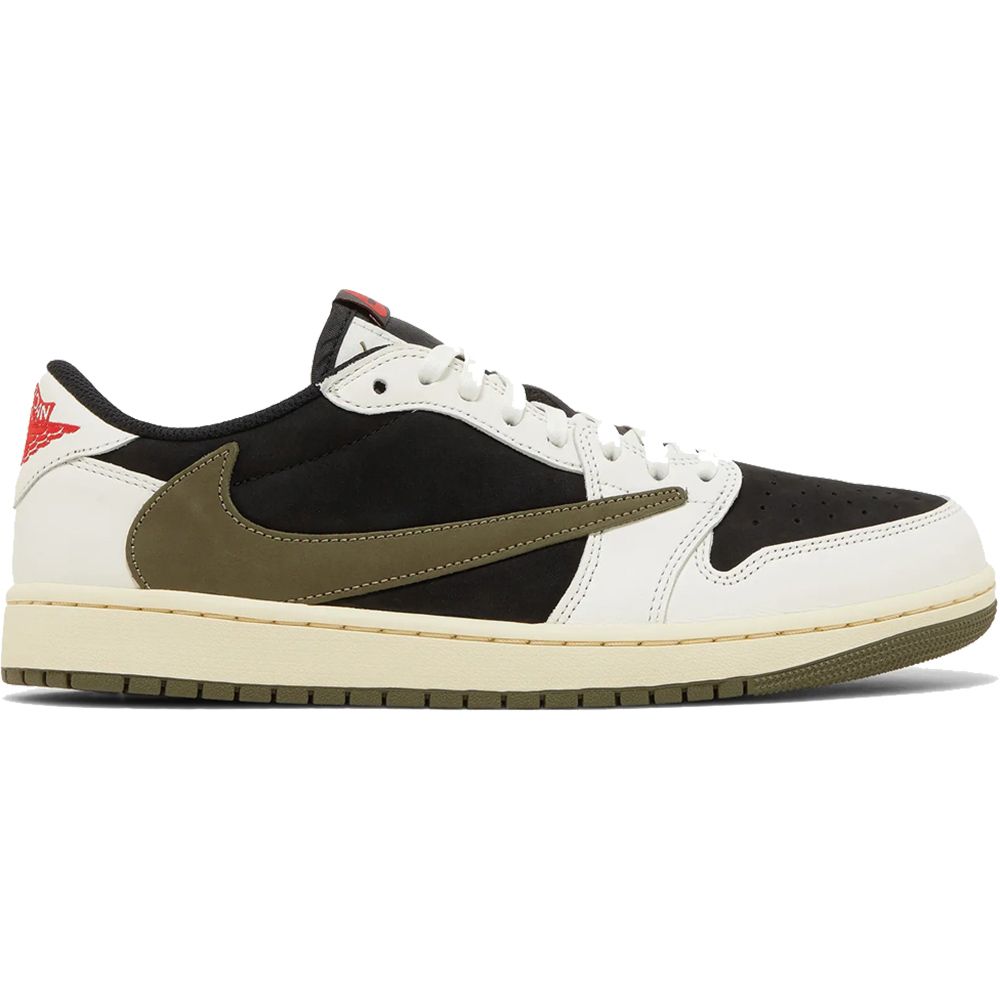 Little Kids' Travis Scott x Air Jordan 1 Retro Low 'Olive'