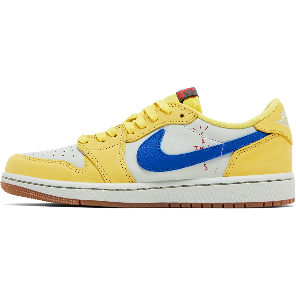 Little Kids' Travis Scott x Air Jordan 1 Retro Low 'Canary'