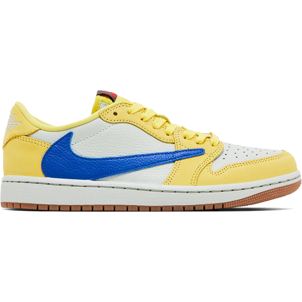 Little Kids' Travis Scott x Air Jordan 1 Retro Low 'Canary'