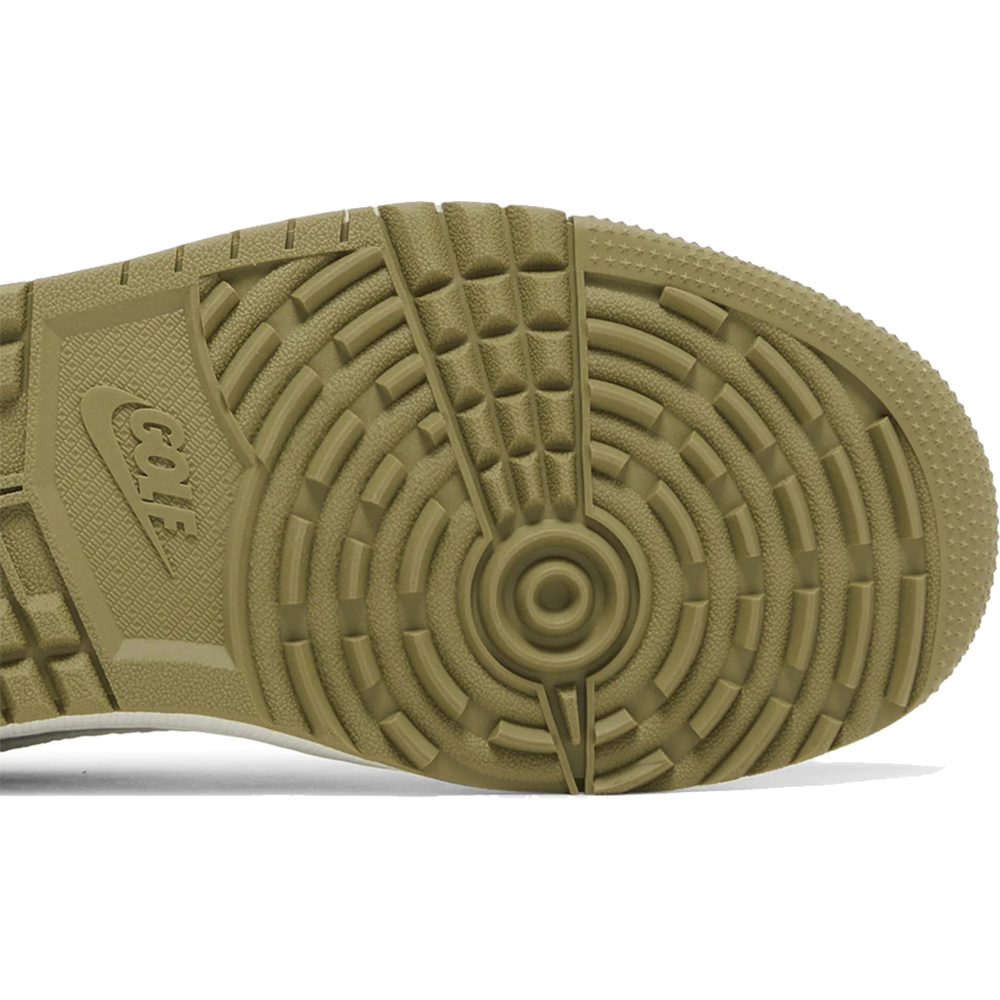 Little Kids' Travis Scott x Air Jordan 1 Low Golf 'Neutral Olive'