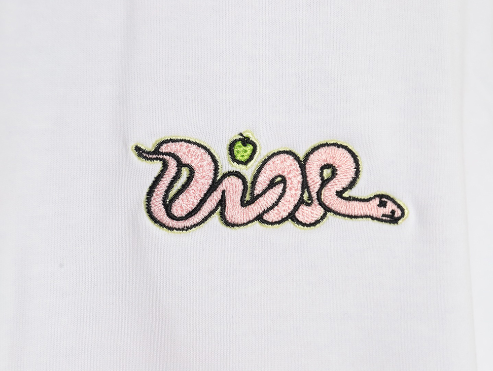 Dior Year of the Snake Limited Edition Embroidered Short Sleeve