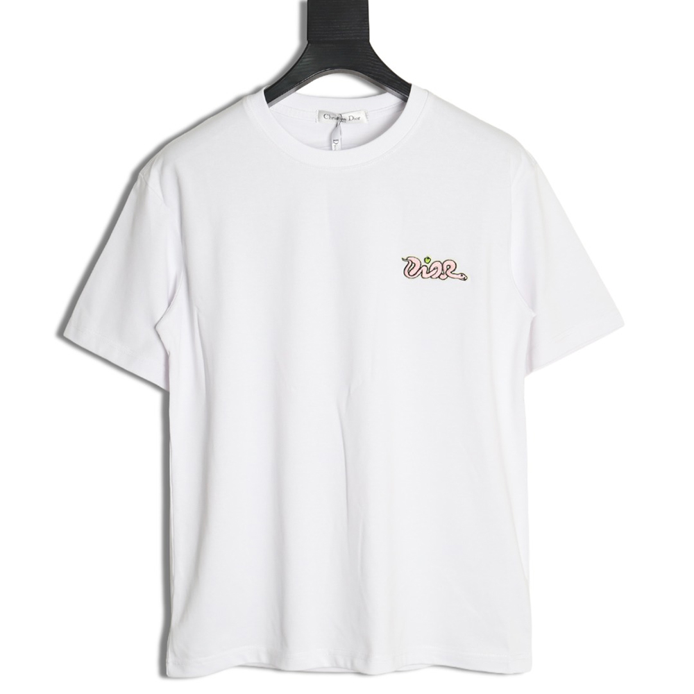 Dior Year of the Snake Limited Edition Embroidered Short Sleeve