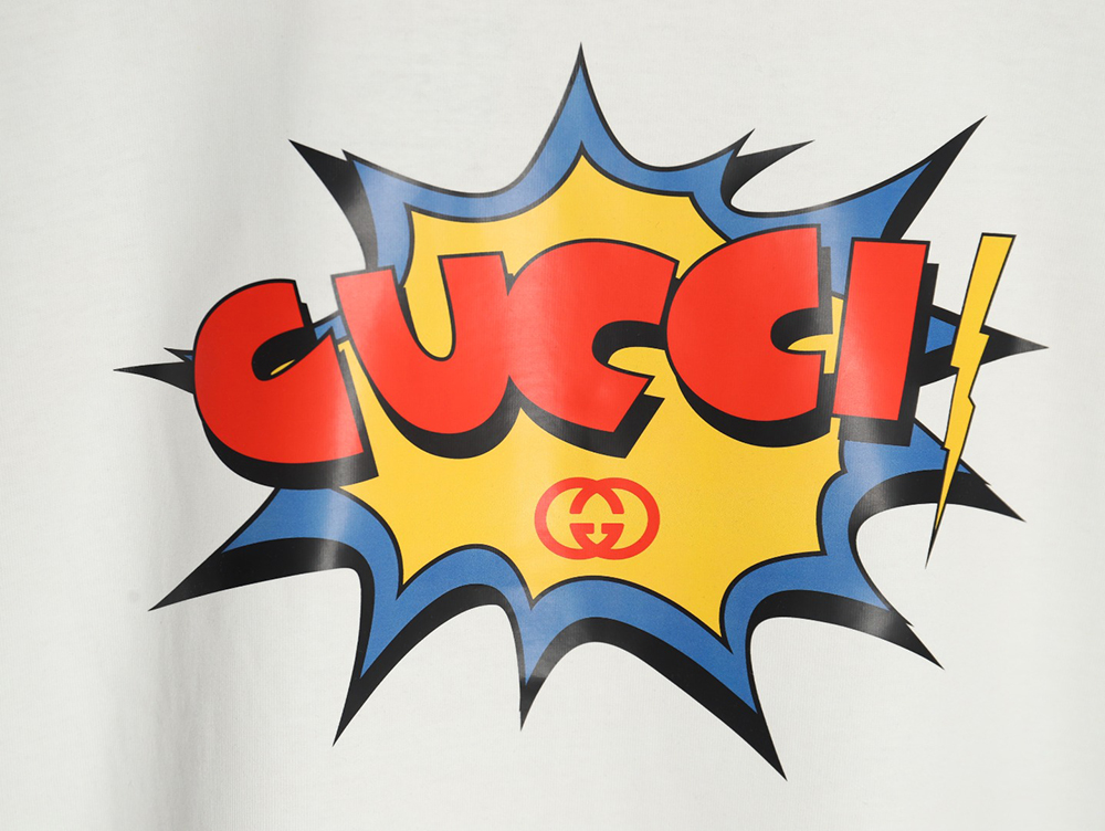Gucci Bubble Lettering Short Sleeve T-Shirt