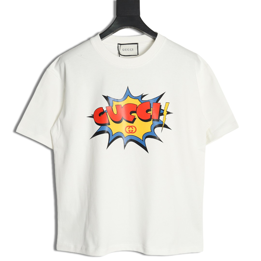 Gucci Bubble Lettering Short Sleeve T-Shirt