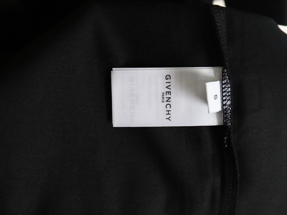 Givenchy colorful ink print short sleeve T-shirt TSK1