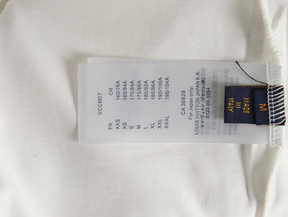 Louis Vuitton four-leaf clover logo embroidered short-sleeved T-shirt