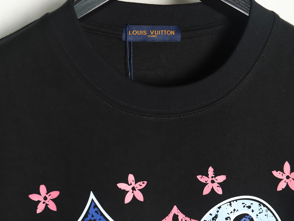 Louis Vuitton four-flower short-sleeved T-shirt TSK1