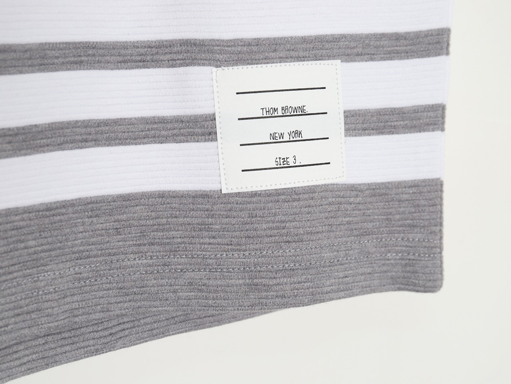 Thom Browne ripple waffle shorts