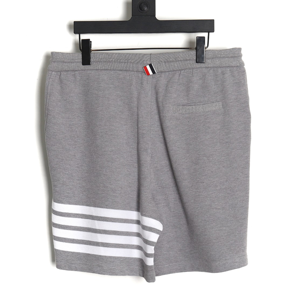 Thom Browne ripple waffle shorts
