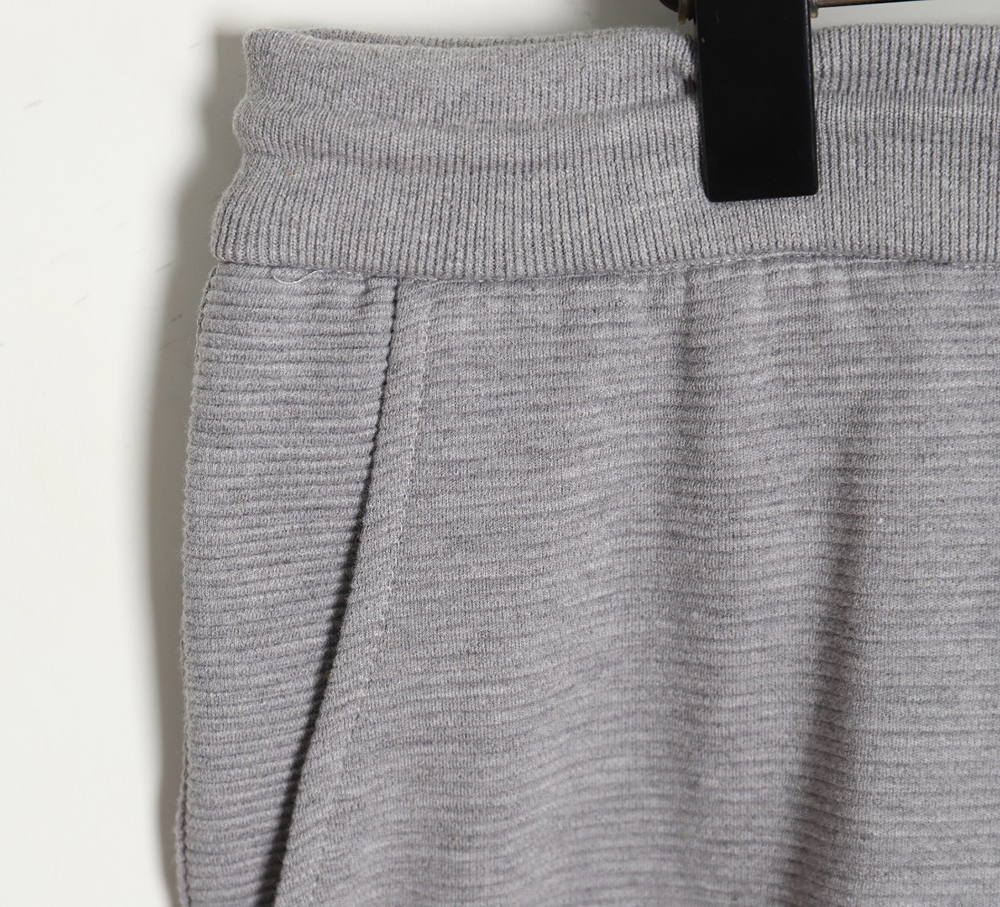 Thom Browne ripple waffle shorts