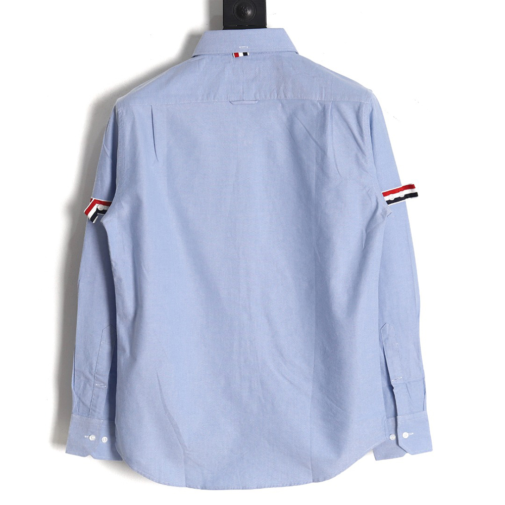 Thom Browne Double Sleeve Logo Shirt TSK1