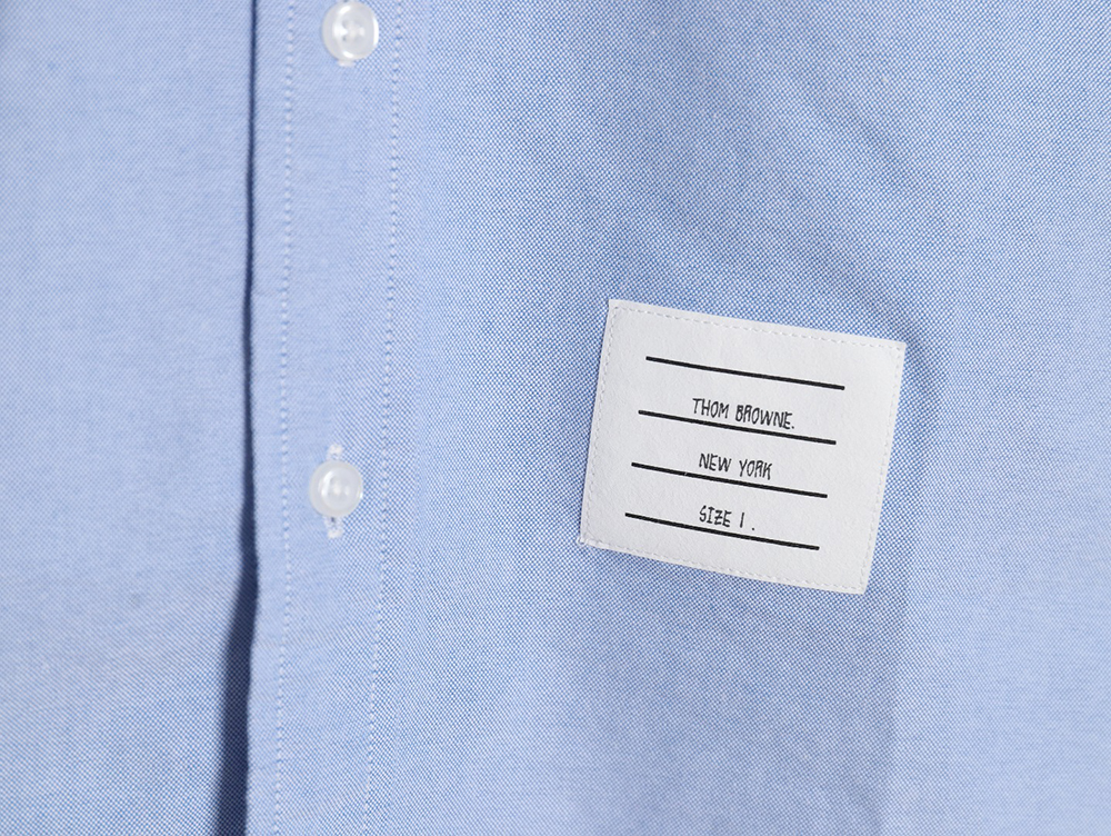Thom Browne Double Sleeve Logo Shirt TSK1
