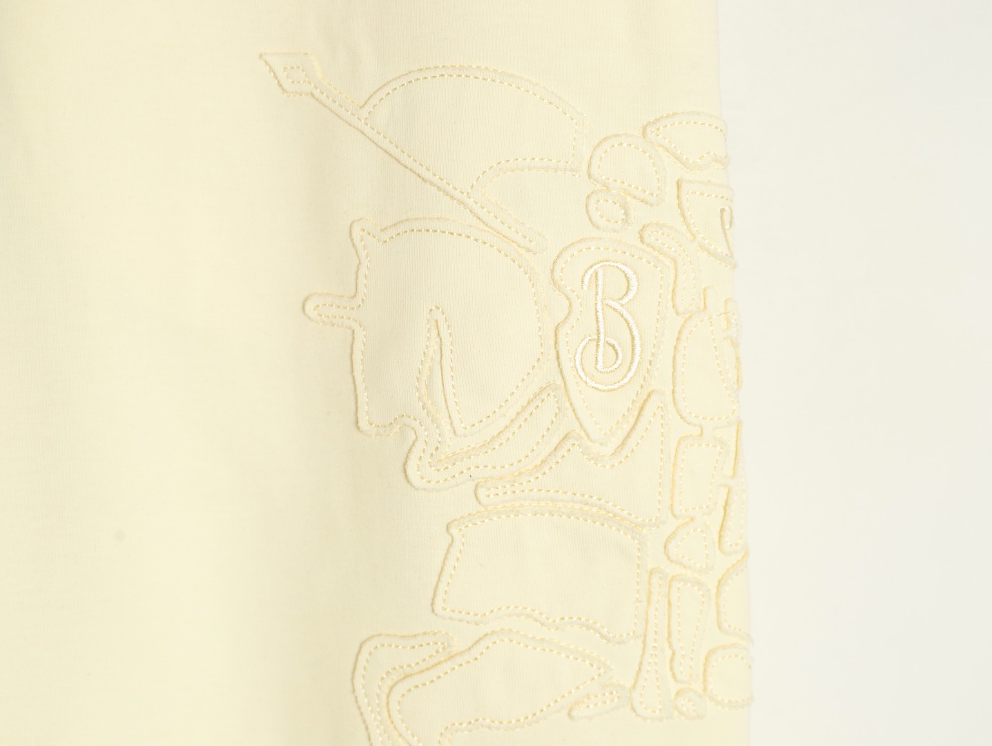 Burberry 3D embroidered logo sports casual sweatpants