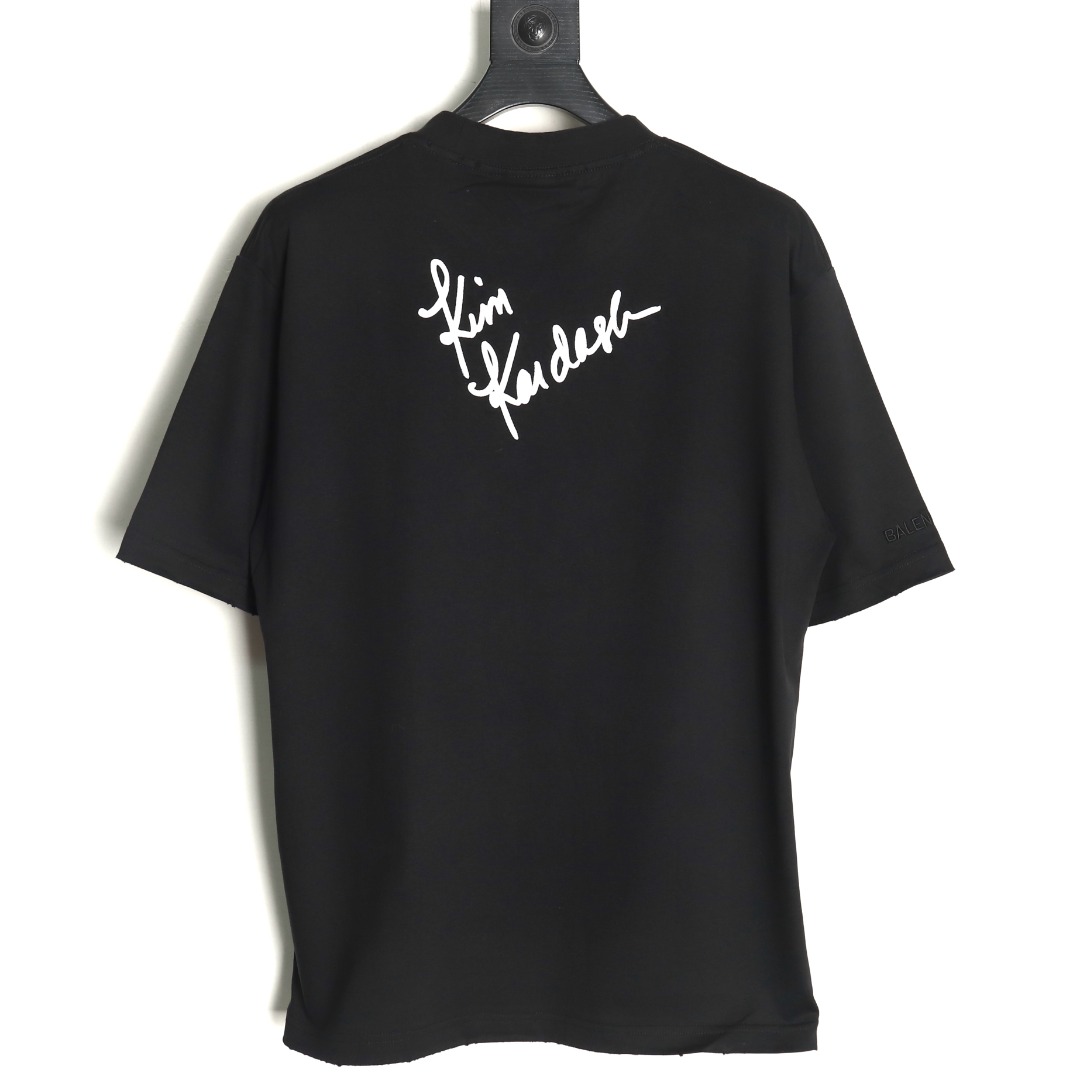 Balenciaga Kimk Art Short Sleeve T-Shirt