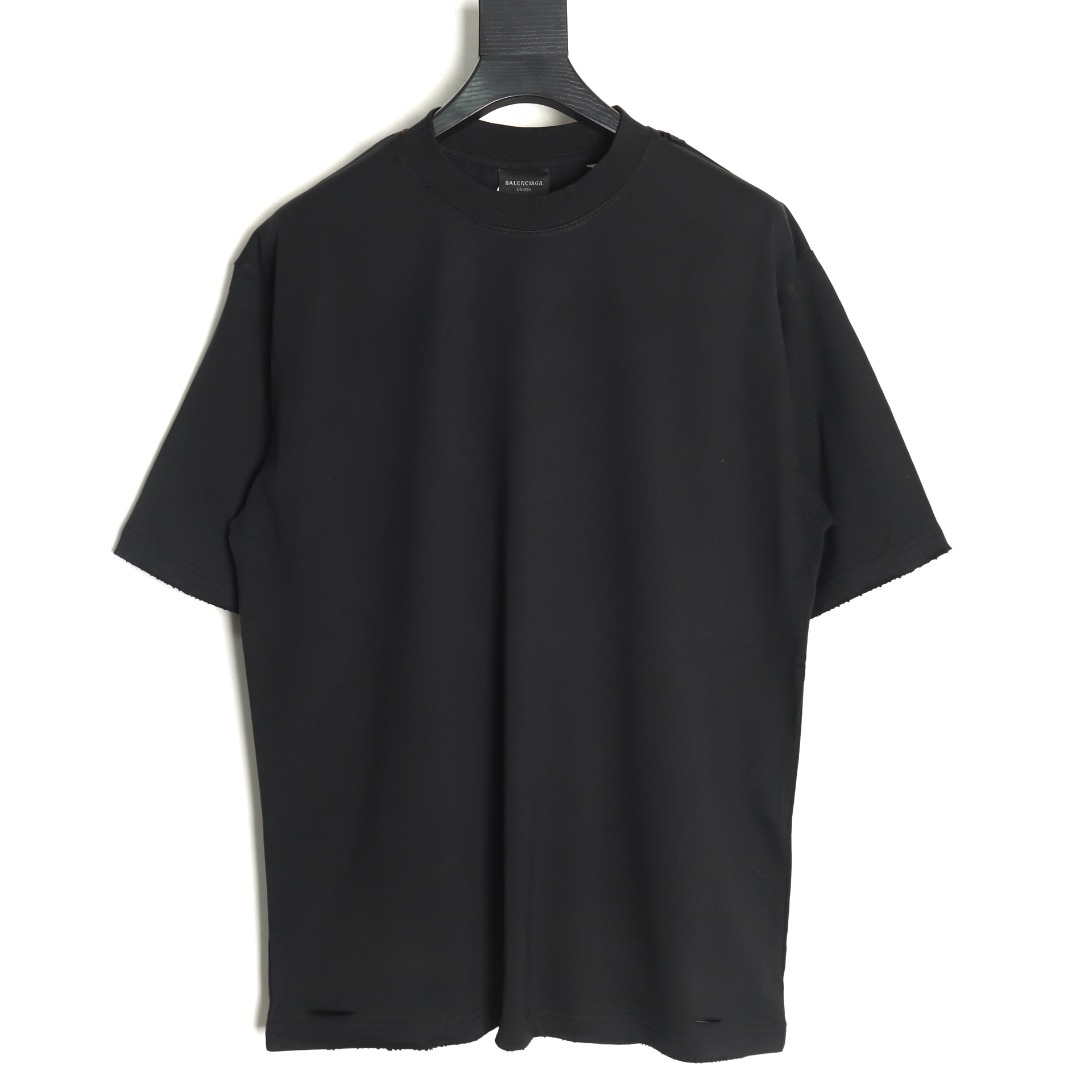 Balenciaga Tape Print Short Sleeve T-Shirt