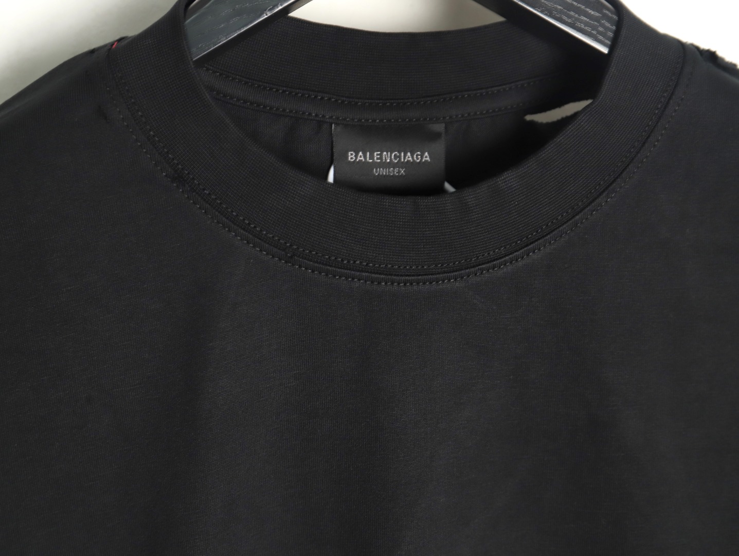 Balenciaga Tape Print Short Sleeve T-Shirt