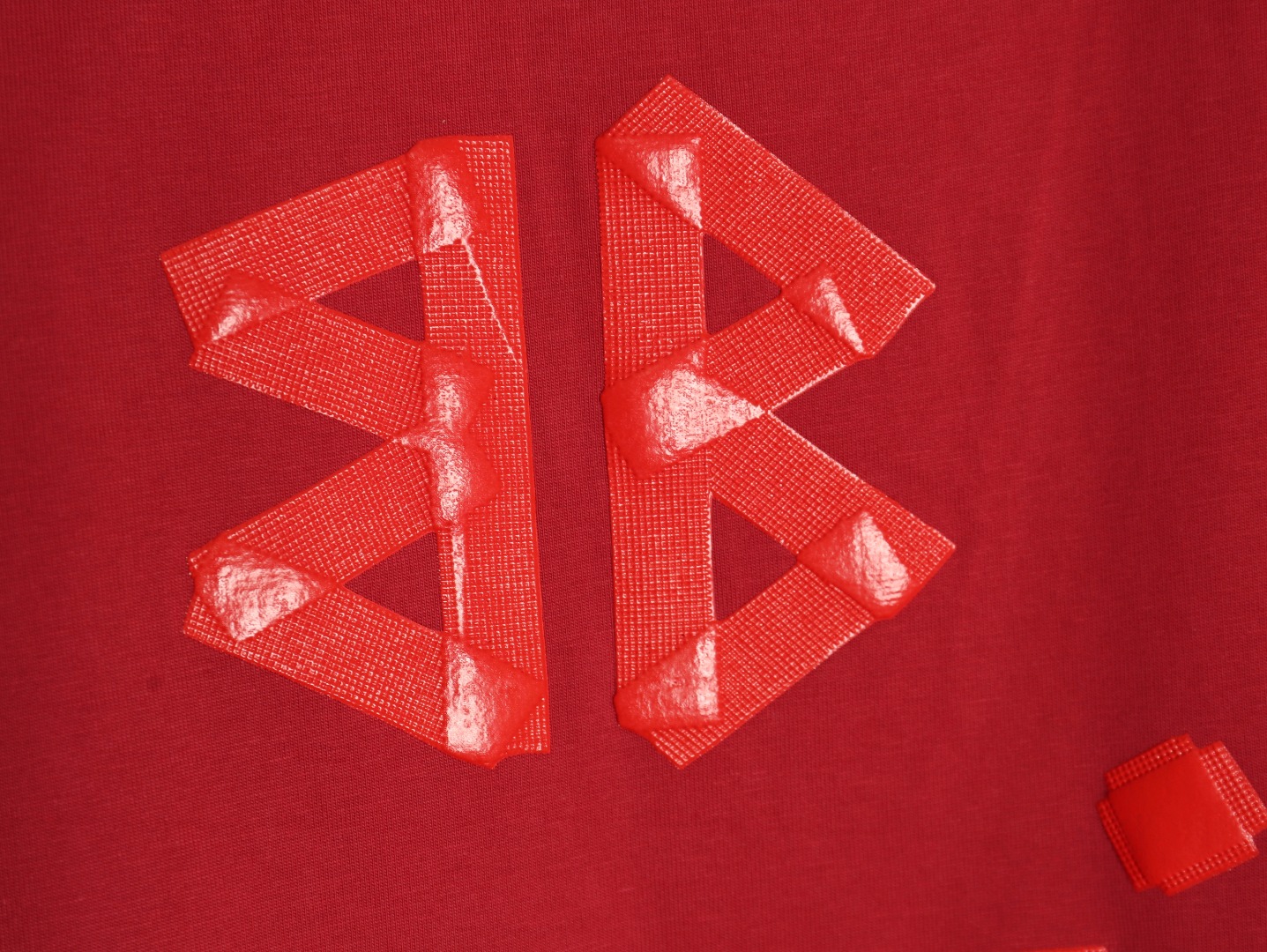 Balenciaga Tape Print Short Sleeve T-Shirt TSK1