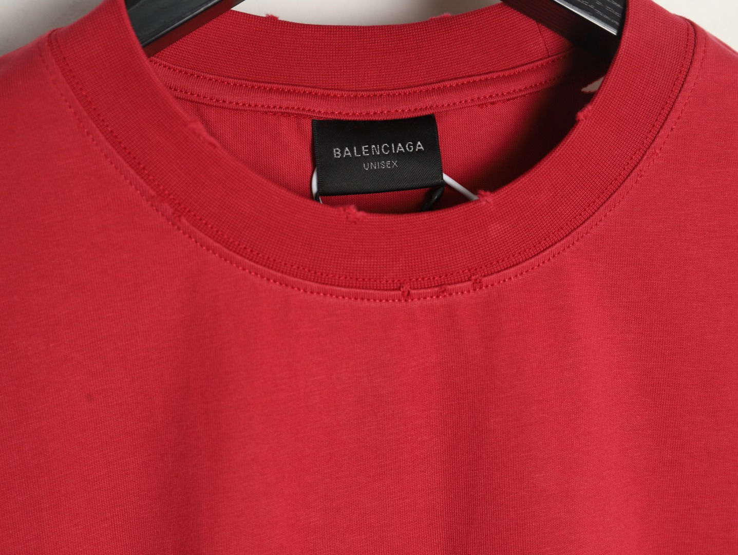 Balenciaga Tape Print Short Sleeve T-Shirt TSK1