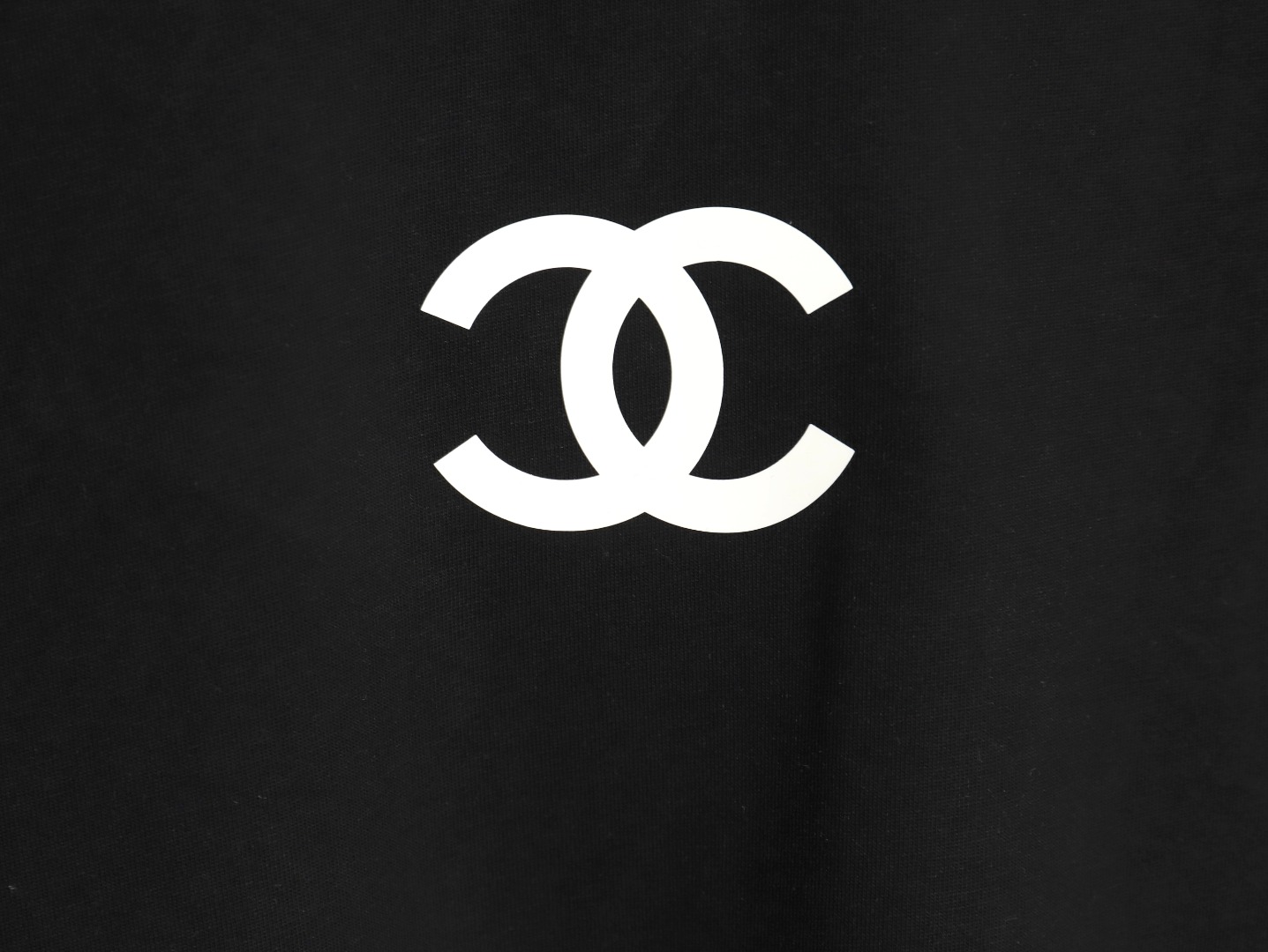Chanel chest press rubber short sleeve T-shirt TSK1