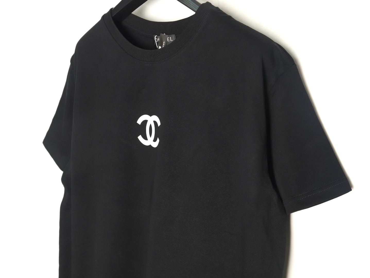 Chanel chest press rubber short sleeve T-shirt TSK1