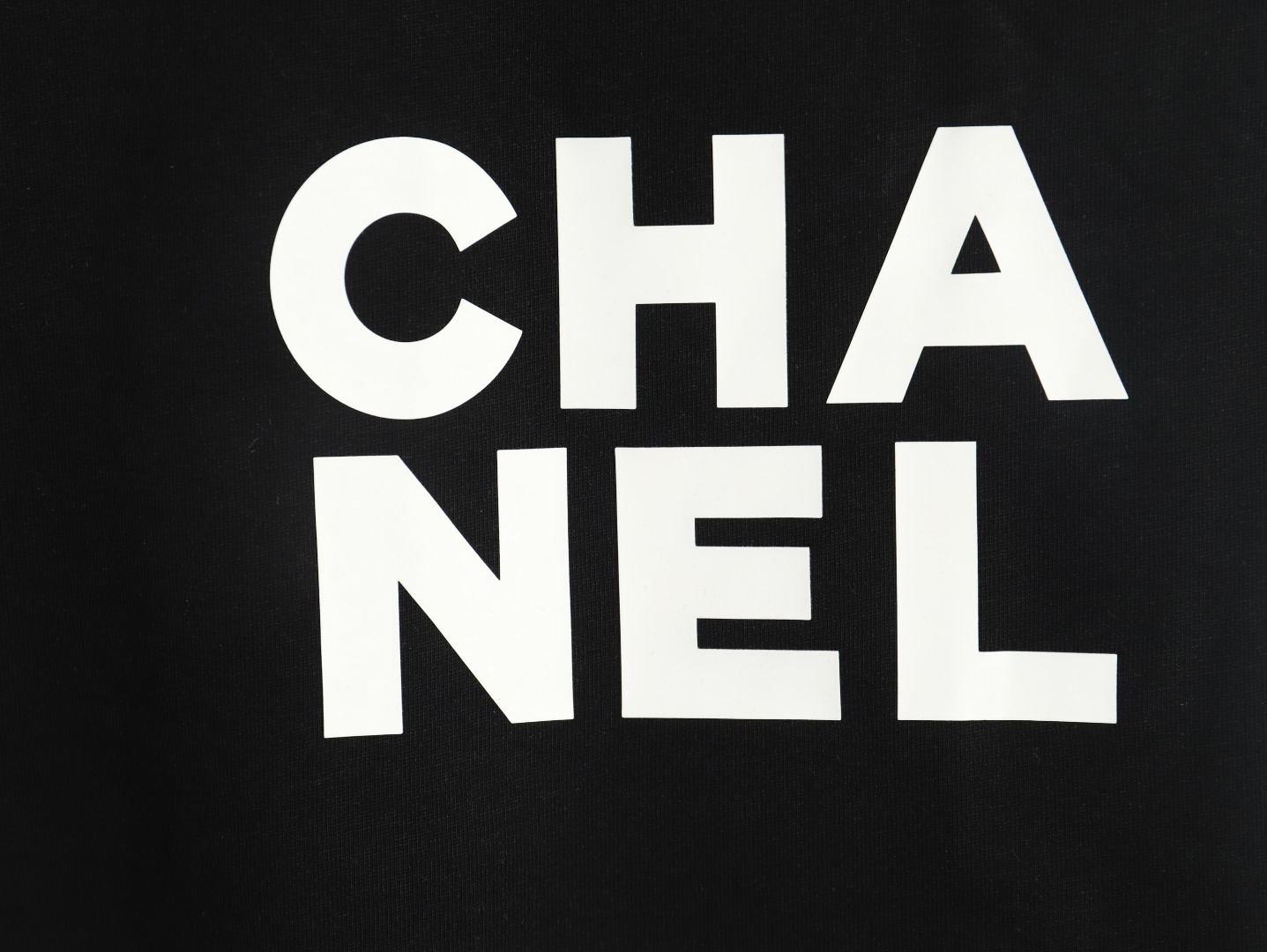Chanel chest press rubber short sleeve T-shirt TSK1