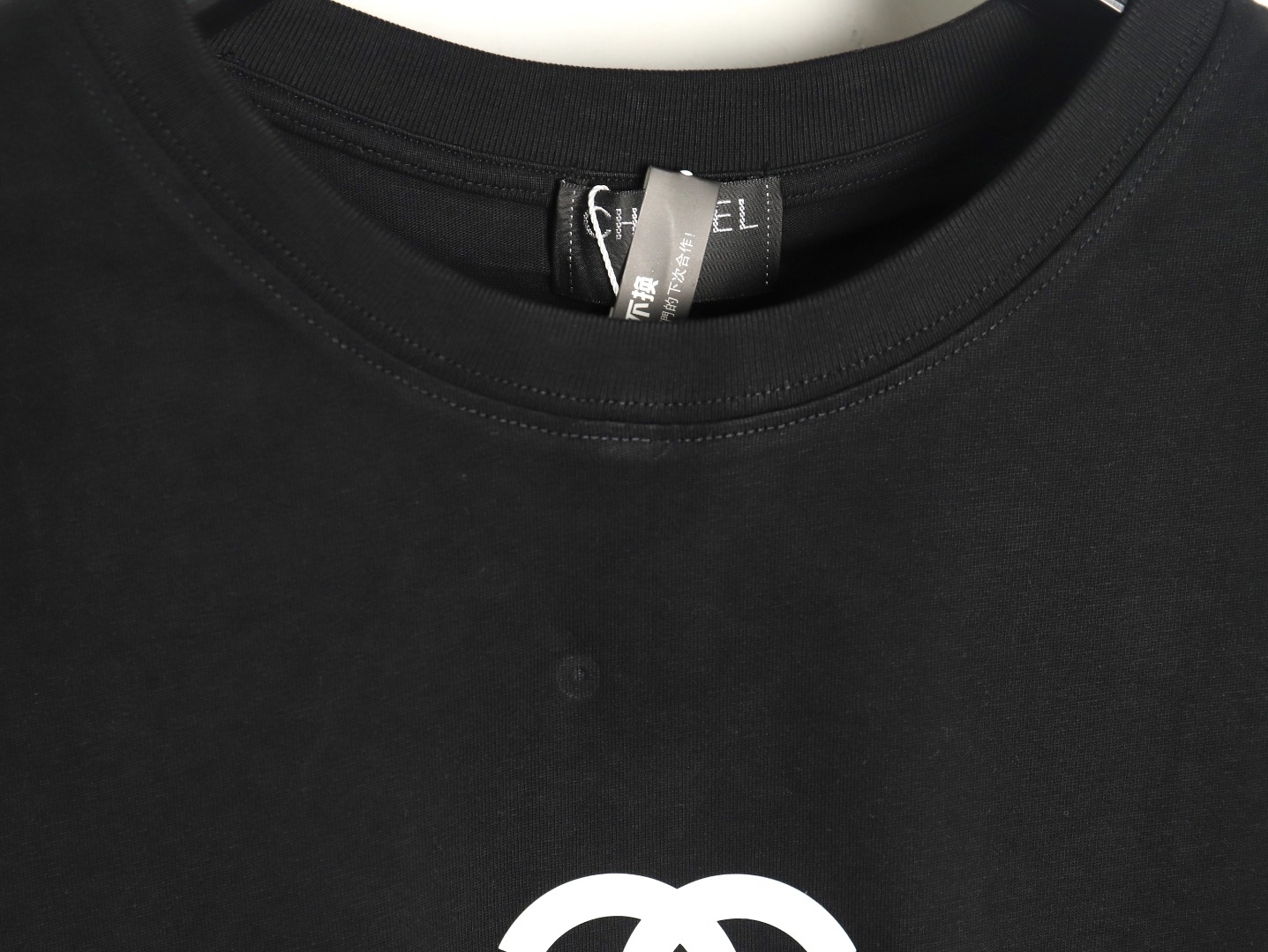Chanel chest press rubber short sleeve T-shirt TSK1