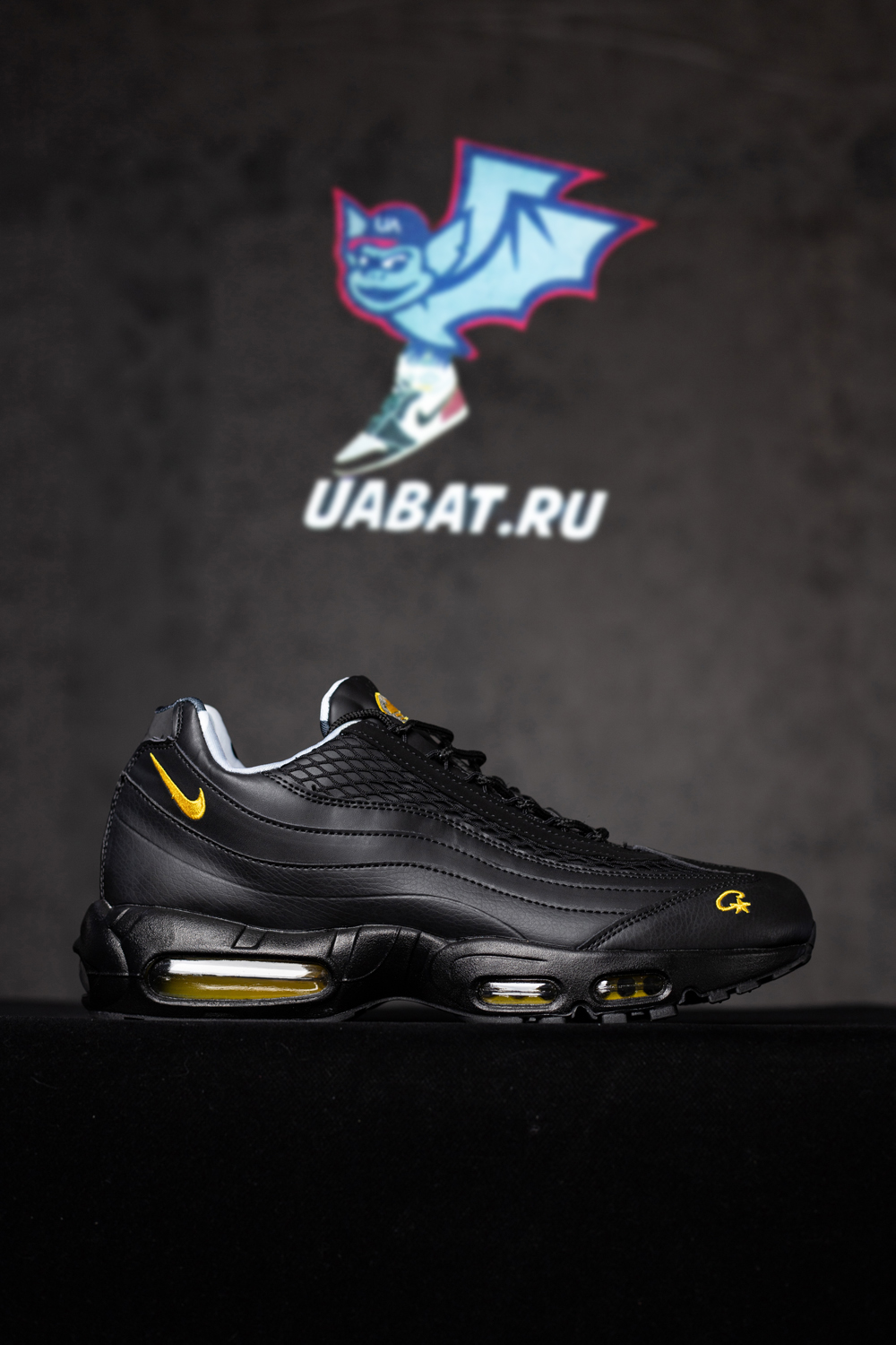 Corteiz x Air Max 95 SP 'Black Tour Yellow'
