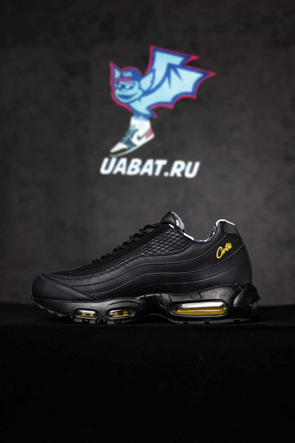 Corteiz x Air Max 95 SP 'Black Tour Yellow'