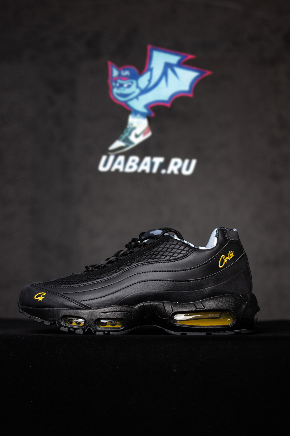 Corteiz x Air Max 95 SP 'Black Tour Yellow'