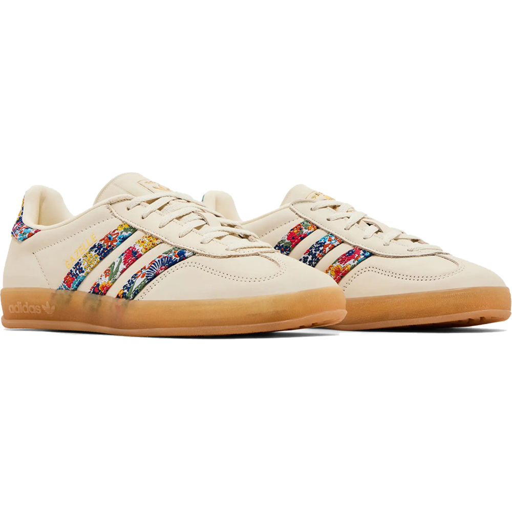 Liberty London & Gazelle Indoor 'Floral Embroidery - Off White'