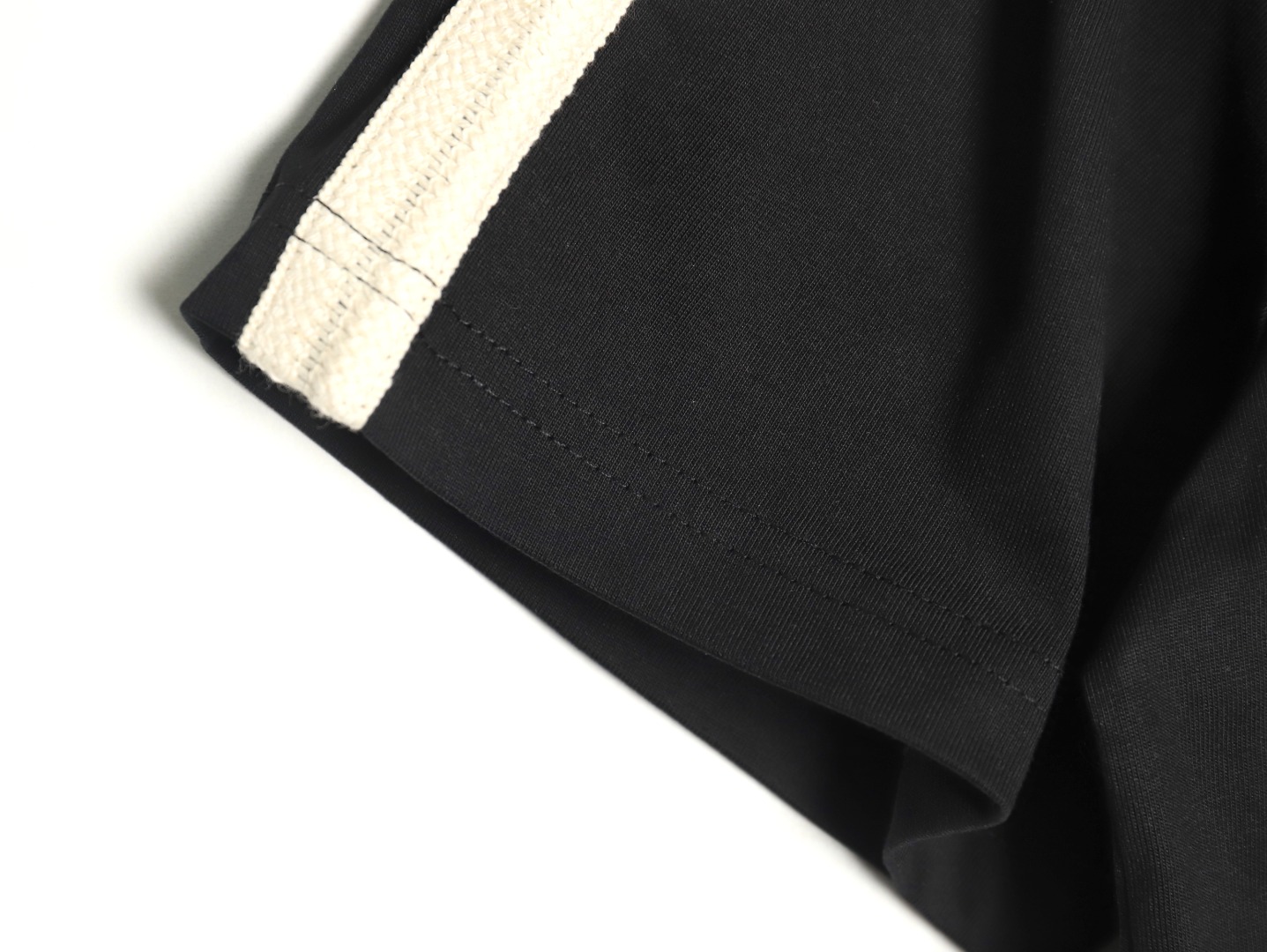Loewe Colorblock Braided Ribbon Crew Neck T-shirt TSK1